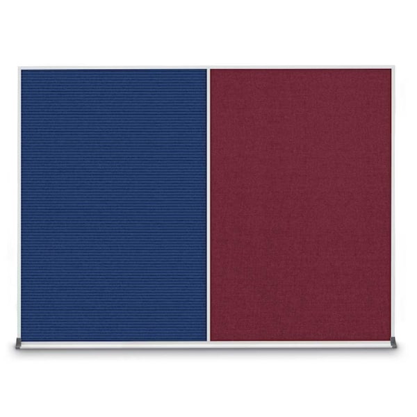 Triple Door Radius Corkboard, 96"X48", S